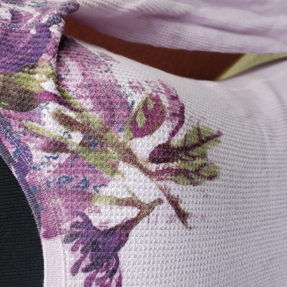 Lucky Brand Purple Thermal Top - Picture 4 of 5